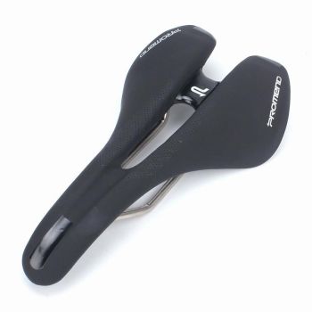 Comfy Microfiber Leather Bike Seat - Black Gray