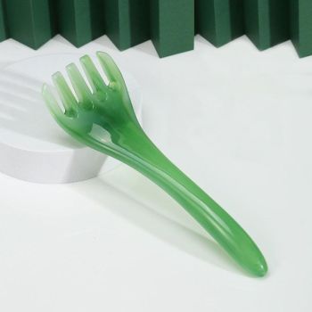 Stress-Reducing Massage Comb 5 Claws Meridian Therapy - Pink