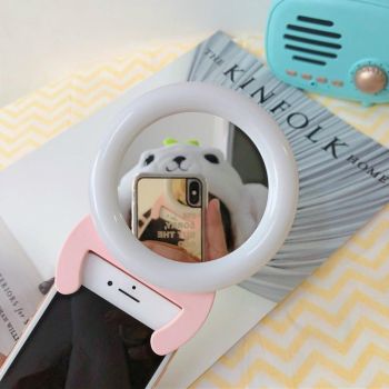 Portable Handheld Live Light for Mobile Self-timer - Yellow