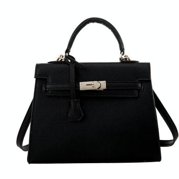 Stylish Winter Crossbody Bag for Women - Single Shoulder Kelly Design - Brown