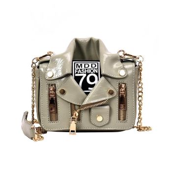 Stylish Pu Leather Shoulder Bag For Women - Black