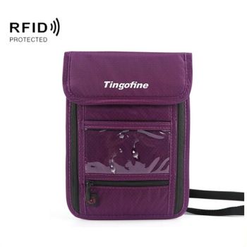 Travel Document Bag with Rfid Blocking - 21x16cm - Red