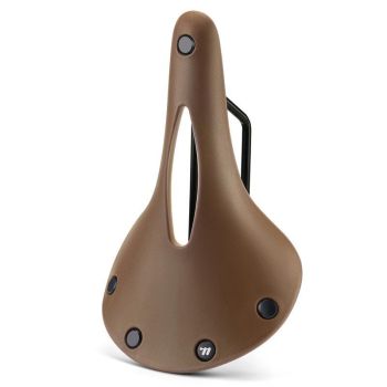Breathable Bike Saddle For Comfortable Cycling - Orange