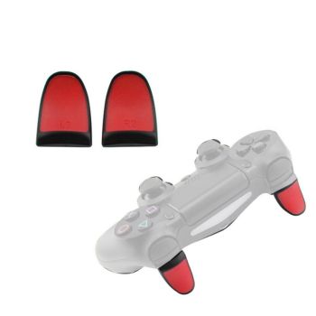 Enhanced L2r2 Buttons for Ps4 Gamepads - 2 Pairs - Black