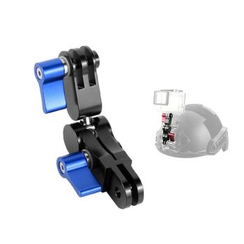 360 Degree Rotating Mount Adapter for Gopro Hero11 - Aluminium Alloy - Black