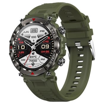 Smart Wristband With Waterproof Heart Rate And Blood Pressure Monitoring - Green