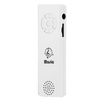 5 Piece Sports Running Mp3 Player With Tf Card Support - Black