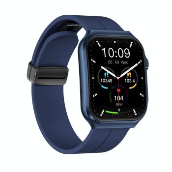 1.96 Inch Bt Call / Heart Rate / Blood Pressure / Blood Oxygen - Silver Grey
