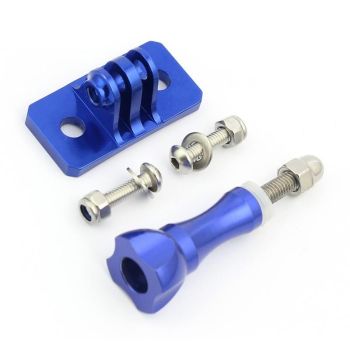 Helmet Mount Adapter for Aluminum Tripod Head for Gopro - Red