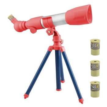 High-definition Children's Telescope for Science Education - B Model Red