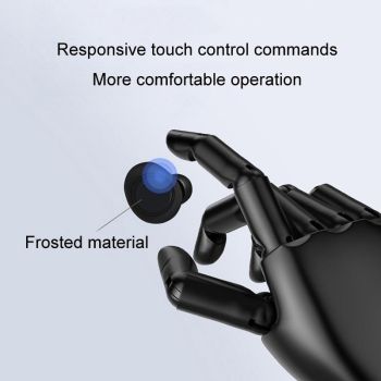 Wireless Tws Bluetooth Headphones with Touch Control - Black / Blue