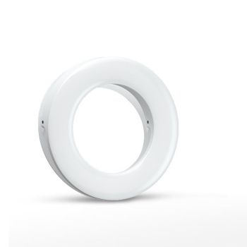 Selfie Ring Light for Mobile Phones - Beauty Enhancer - Black