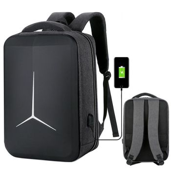Waterproof Business Laptop Backpack with Usb Port - 15 Inch Capacity