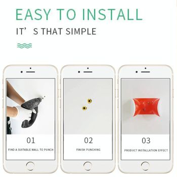 Wall-mounted Bracket for Xiaomi Electric Scooters - Rose Red