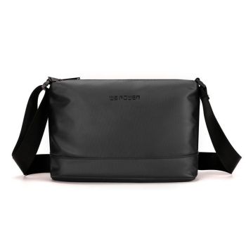 Lightweight Men Shoulder Bag For Commuting - Army Green