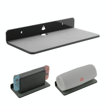 Bluetooth Speaker Wall Storage Bracket - Home Living Room Organizer - Transparent