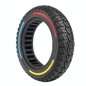 Ninebot Max G30 Electric Scooter - 10x2.5 Solid Tire in Flick Colour - Blue
