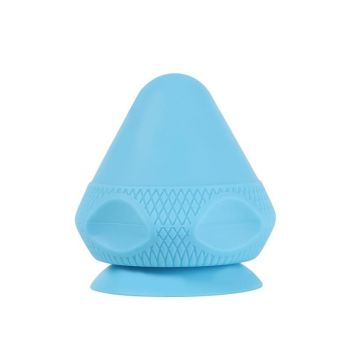 Silicone Suction Cup Muscle Massage Ball - Grey