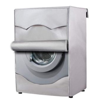 Waterproof Dustproof Cover for 420d Roller Boiler Washing Machine - 60x53x85cm Size - Black - 60X60X85Cm