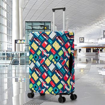 Protective Trolley Case Dust Cover for Outdoor Travel - Fits 27-29 Inches - T-009 - M (24-26 Inches)