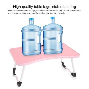 Adjustable Folding Laptop Desk - Non-slip W-shaped Legs Square Pattern Portable Cloud Design - Hcb5115C