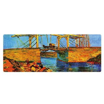 Large Oil Painting Desk Rubber Mouse Pad - Room