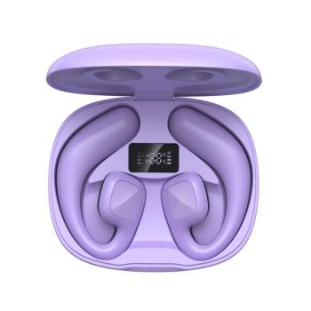 Wireless Tws Bluetooth Earbuds with Air Conduction Technology - Khaki
