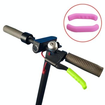 Non-slip Silicone Handbrake Covers for Xiaomi Mijia M365 Electric Scooter 2 Pcs - Black