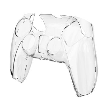 Protective Crystal Shell for Ps5 Wireless Controller - Transparent Gray