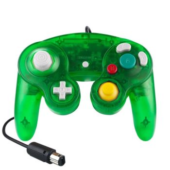 5 Piece Wired Game Controller for Nintendo Ngc - Water Green