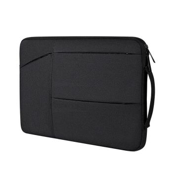 13.3 Inch Waterproof Laptop Handbag with Shock-absorbing Capacity - Navy Blue