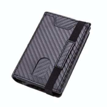 Rfid-blocking Aluminum Card Holder - Secure & Compact - Tree Cedar Apricot