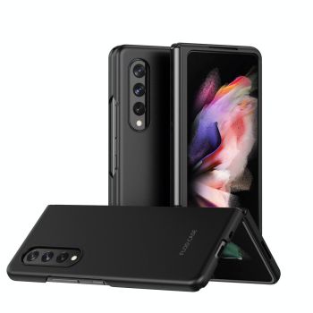 For Samsung Galaxy Z Fold4 5G Foldable Shockproof Phone Case - Purple