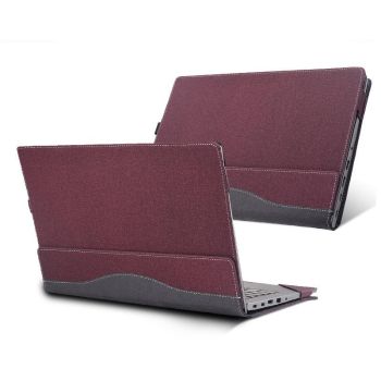 Protective Leather Case For Hp Envy 13-Aq / Ah Laptops - Gray Cobalt Blue