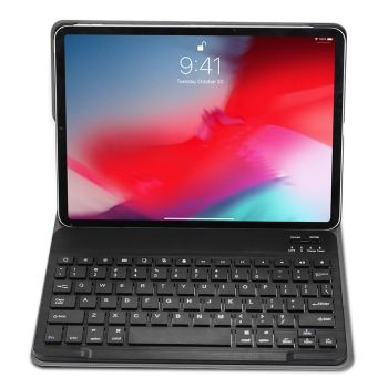 Ultra-Thin Bluetooth Keyboard Case For Ipad Pro 11 - Dark Blue