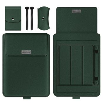 11 / 12 Inch 4-in-1 Computer Bracket Liner and Storage Bag - Gray