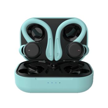 Waterproof t & g T40 Tws Bluetooth Earphones with Charging Box - White