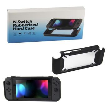 Nintendo Switch Back Cover - Scratch Resistant - Black + Black