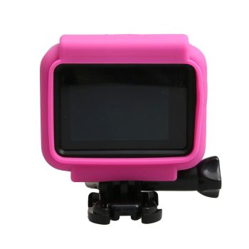 Silicone Border Frame Mount for Gopro Hero5 - Protective Cover - Orange