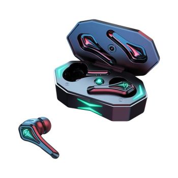 Wireless Bluetooth Earphones with Charging Case - Tws-a10 - Orange