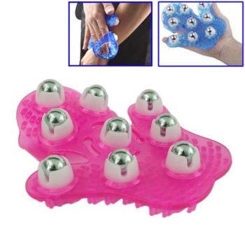 Handheld Meridian Massager Thickened Palm Design - Blue