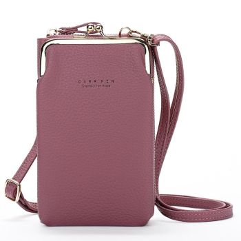 Stylish Pebbled Shoulder Bag For Women - Light Blue