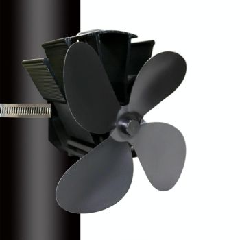 Thermodynamic Wall Mounted Fireplace Fan - no Magnets - Bronze