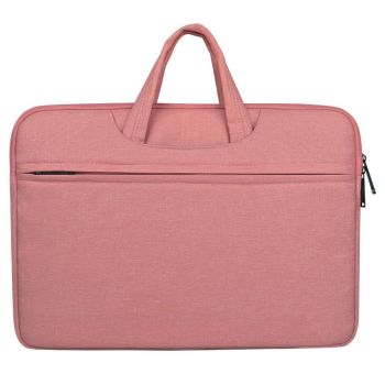 Lightweight Laptop Bag with Durable Zipper for Macbook Samsung Sony Dell Alienware Chuwi Asus Hp - Pink