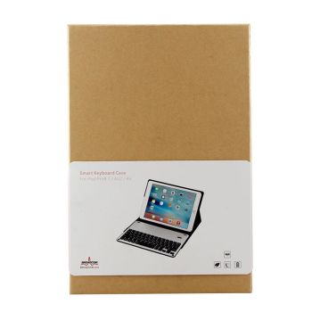 Bluetooth Keyboard & Leather Tablet Case For Ipad Air / Pro 9.7 - Detachable Water Repellent Magnetic 3-Gear Angle - Pink