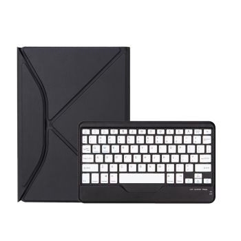 Bluetooth Keyboard Leather Tablet Case With Pen Slot - Pink