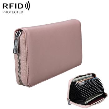 Leather Rfid Passport & Card Holder - Compact - Green