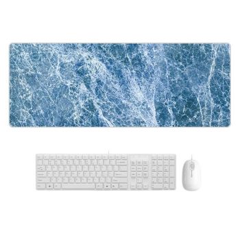 Marble Rubber Mouse Pad Durable & Stylish - Fresh Girl Heart Marble