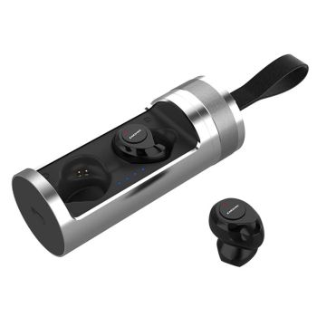 Wireless Stereo Earphones with Charging Box - Sardine F8 Tws Bluetooth V5.0 - Rose Gold