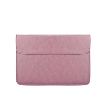 Horizontal Magnetic Leather Laptop Inner Bag - Invisible Buckle - Grey